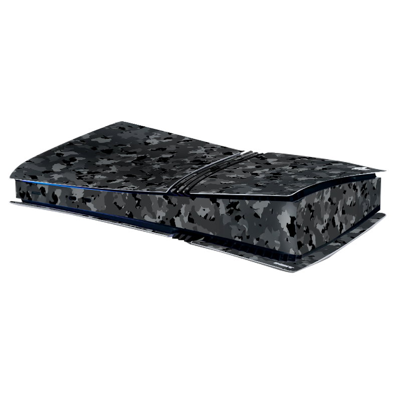 Camuflado Negro Skin Playstation 5 Pro Xonebrand