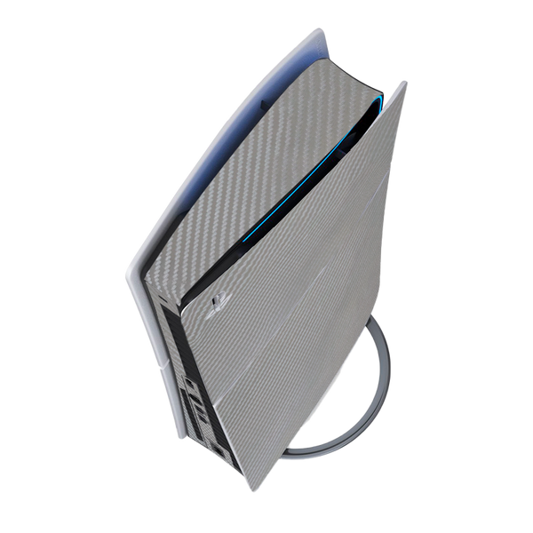 Fibra Carbono Gris Skin Playstation 5 Slim