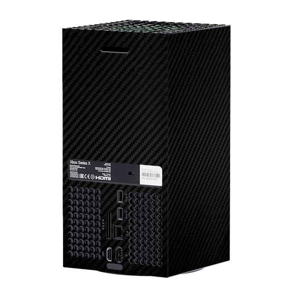 Fibra Carbono Negro Skin Xbox Series X