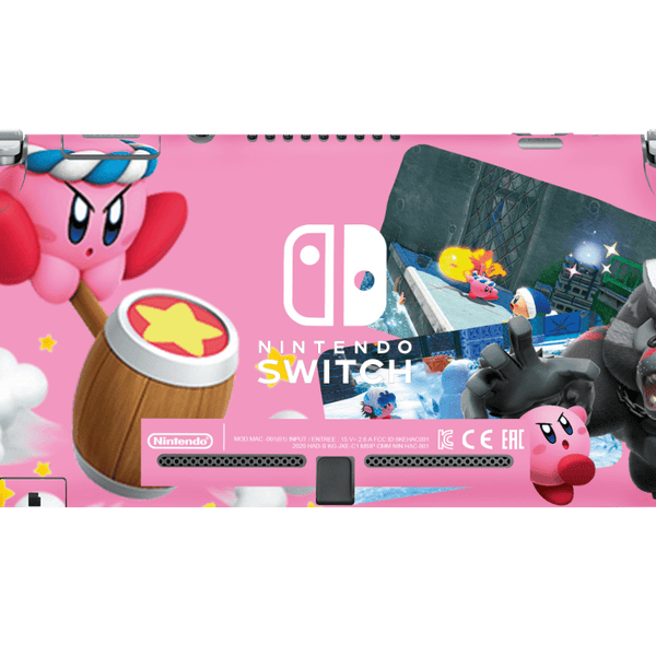 Kirby Skin Nintendo Switch Lite