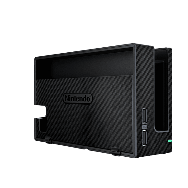 Black Carbon Fiber Skin Nintendo Switch (2017)