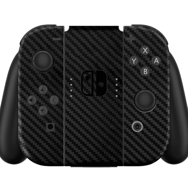Black Carbon Fiber Skin Nintendo Switch (2017)