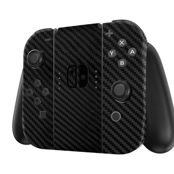 Black Carbon Fiber Skin Nintendo Switch (2017)