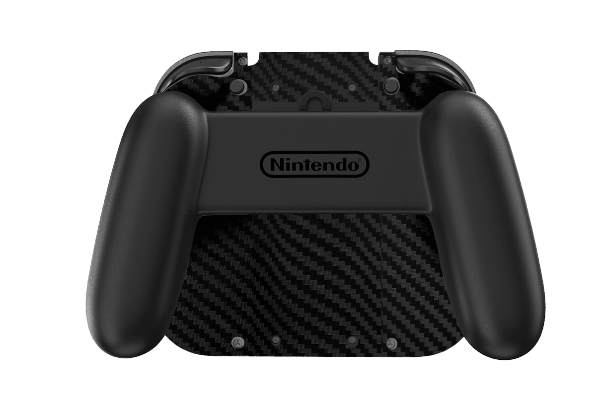 Black Carbon Fiber Skin Nintendo Switch (2017)