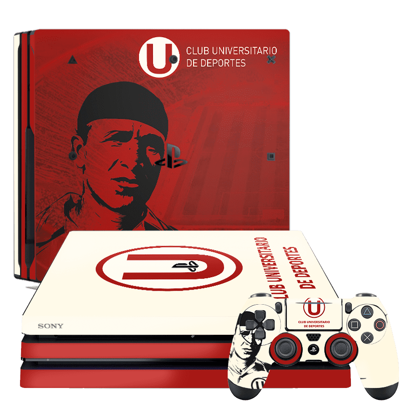 Universitario Skin Playstation 4 Pro Xonebrand