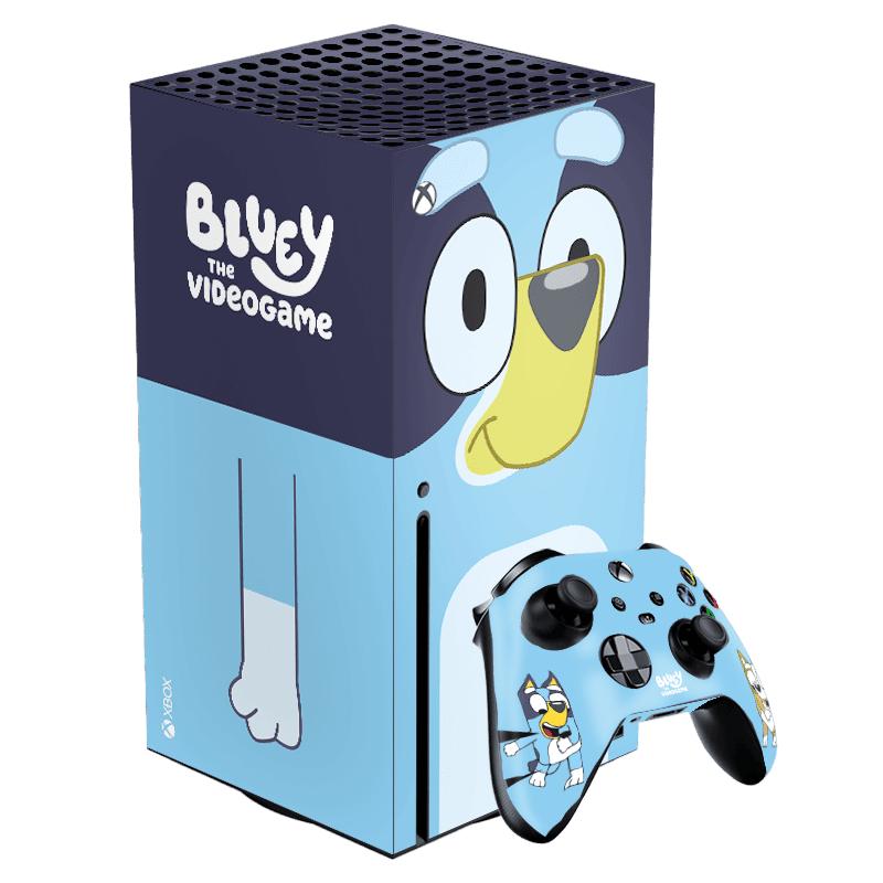 Bluey Xbox Series X Skin Xonebrand
