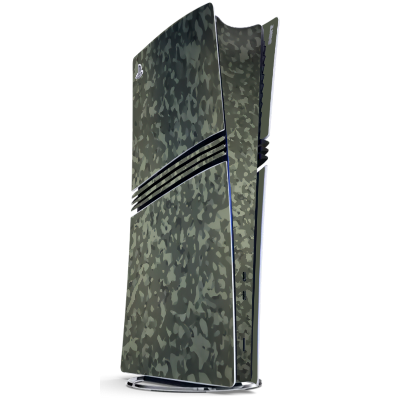 Camuflado Verde Skin Playstation 5 Pro Xonebrand
