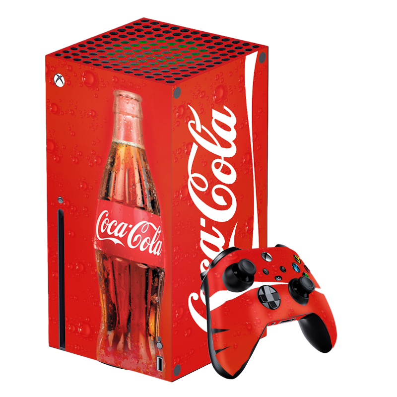 Coca Cola Skin Xbox Series X