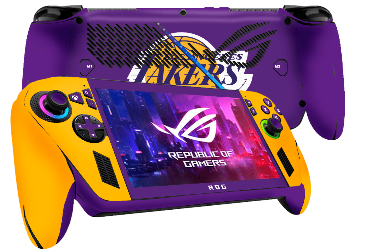 Los Angeles Lakers ROG Xbox Ally Skin Xonebrand