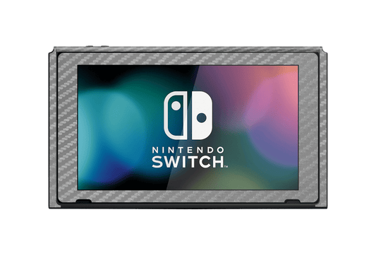 Fibra Carbono Gris Skin Nintendo Switch (2017)