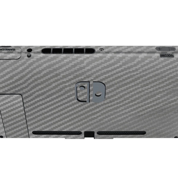 Fibra Carbono Gris Skin Nintendo Switch (2017)
