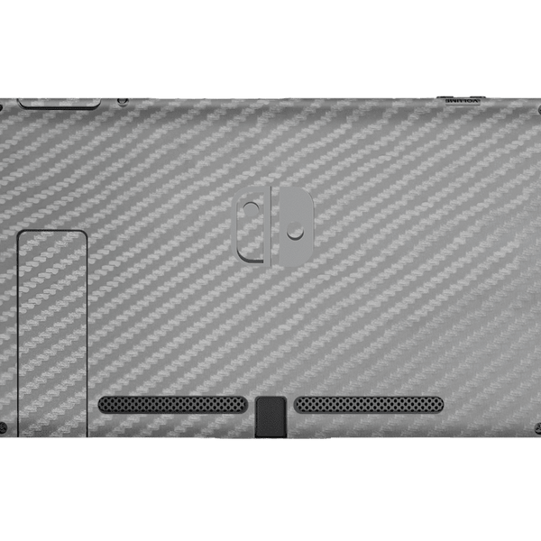 Fibra Carbono Gris Skin Nintendo Switch (2017)