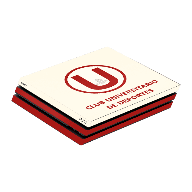 Universitario Skin Playstation 4 Pro Xonebrand