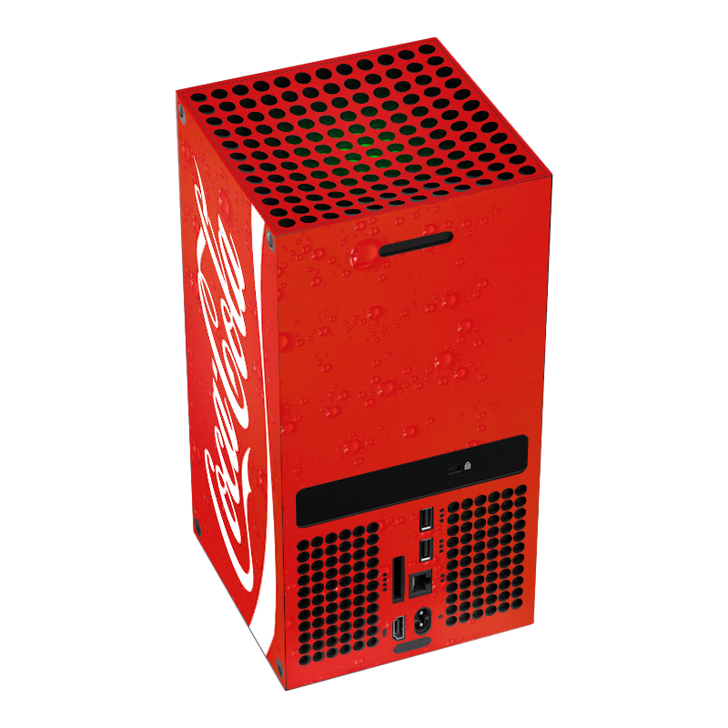 Coca Cola Skin Xbox Series X