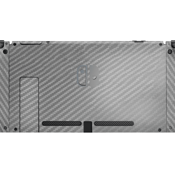 Fibra Carbono Gris Skin Nintendo Switch (2017)