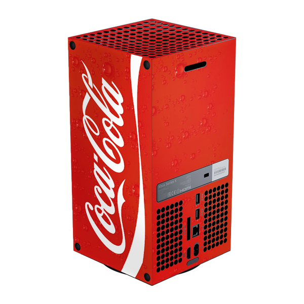 Coca Cola Skin Xbox Series X