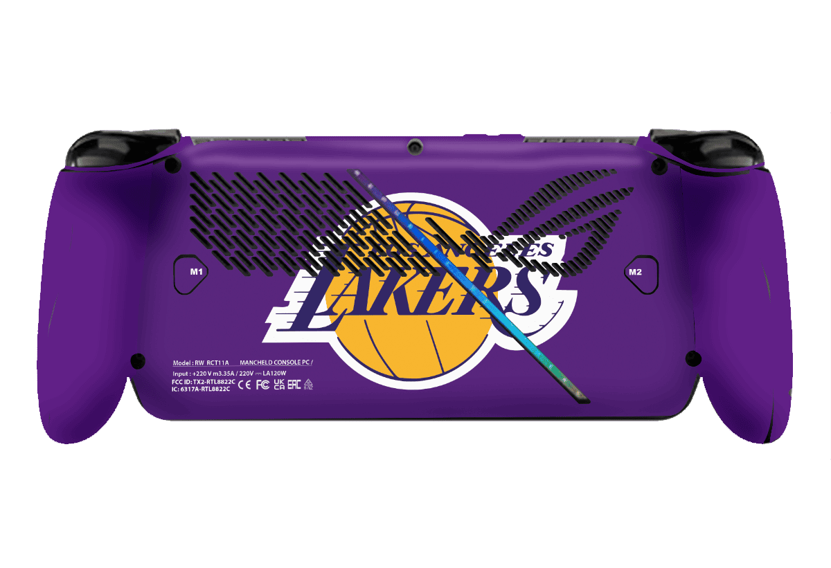 Los Angeles Lakers ROG Xbox Ally Skin Xonebrand