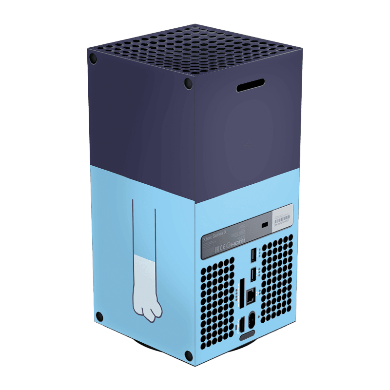 Bluey Xbox Series X Skin Xonebrand
