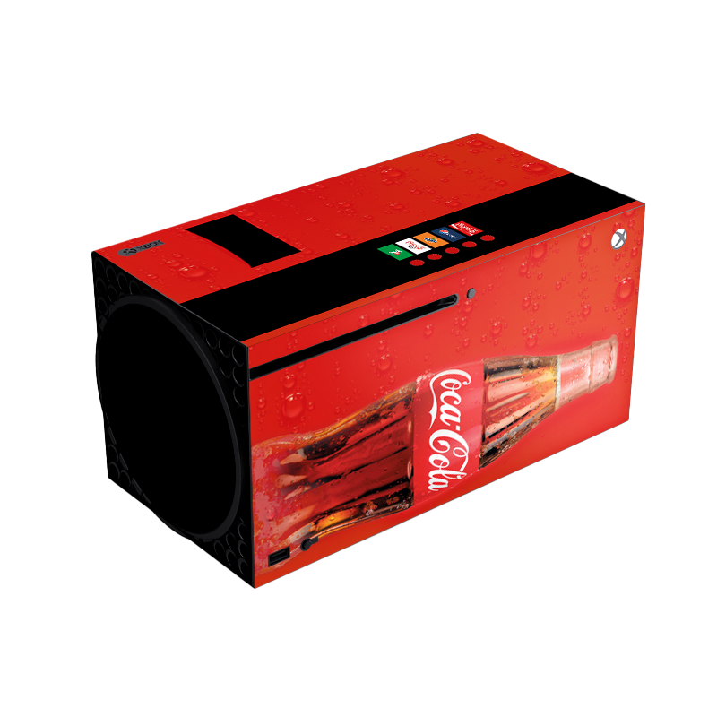 Coca Cola Skin Xbox Series X