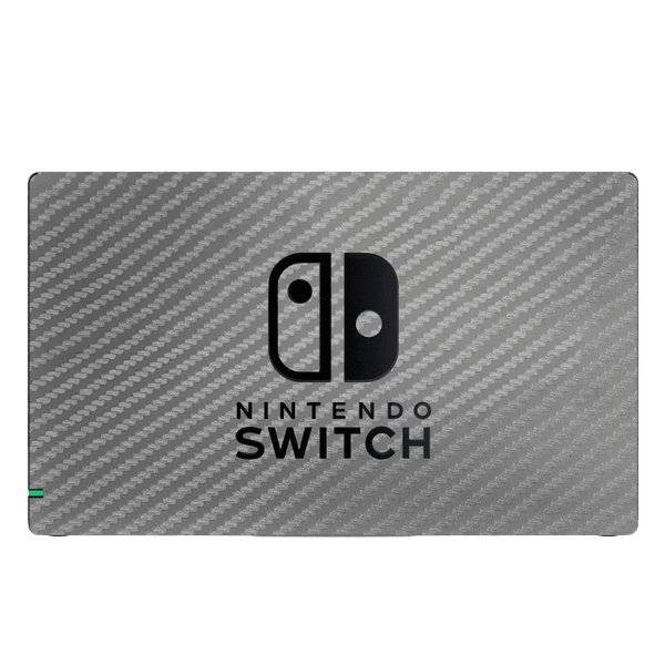 Fibra Carbono Gris Skin Nintendo Switch (2017)