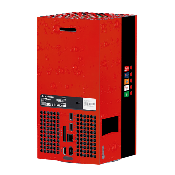 Coca Cola Skin Xbox Series X