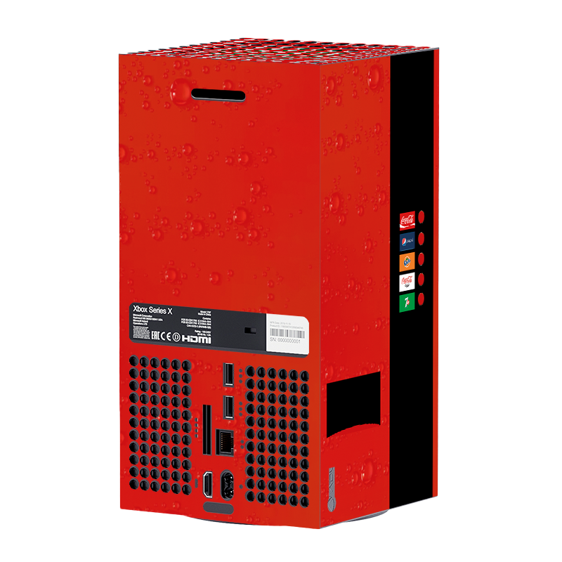 Coca Cola Skin Xbox Series X