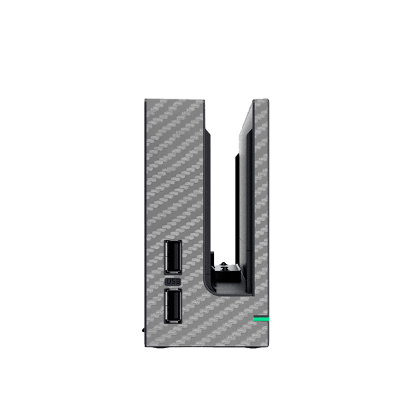 Fibra Carbono Gris Skin Nintendo Switch (2017)