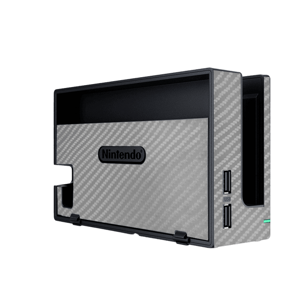 Fibra Carbono Gris Skin Nintendo Switch (2017)