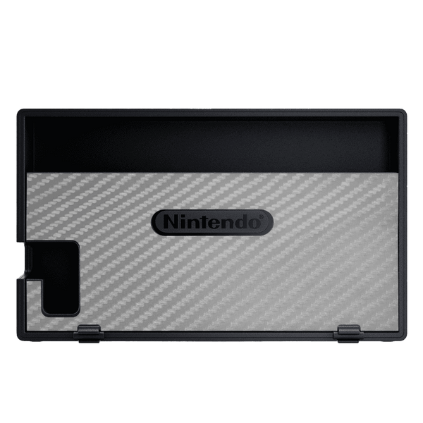 Fibra Carbono Gris Skin Nintendo Switch (2017)