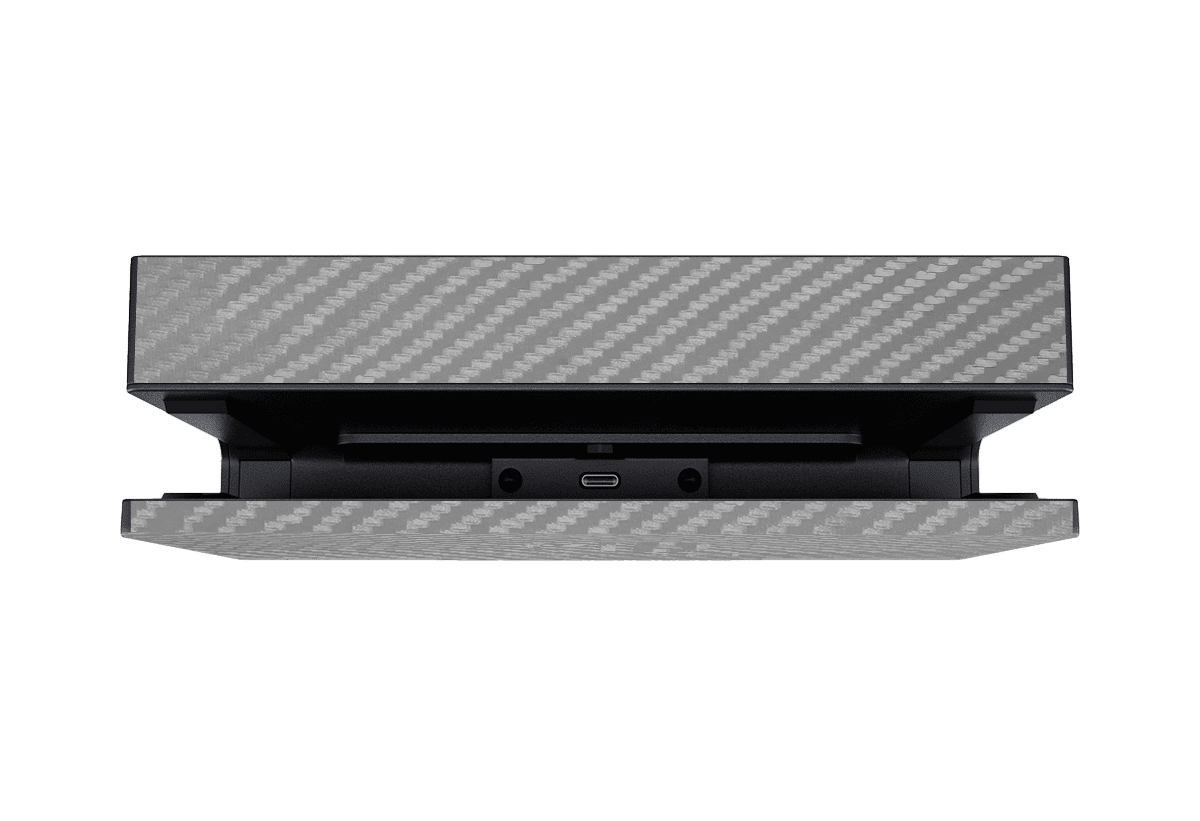 Fibra Carbono Gris Skin Nintendo Switch (2017)