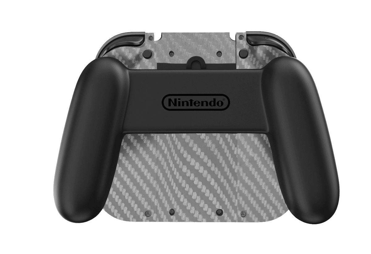 Fibra Carbono Gris Skin Nintendo Switch (2017)