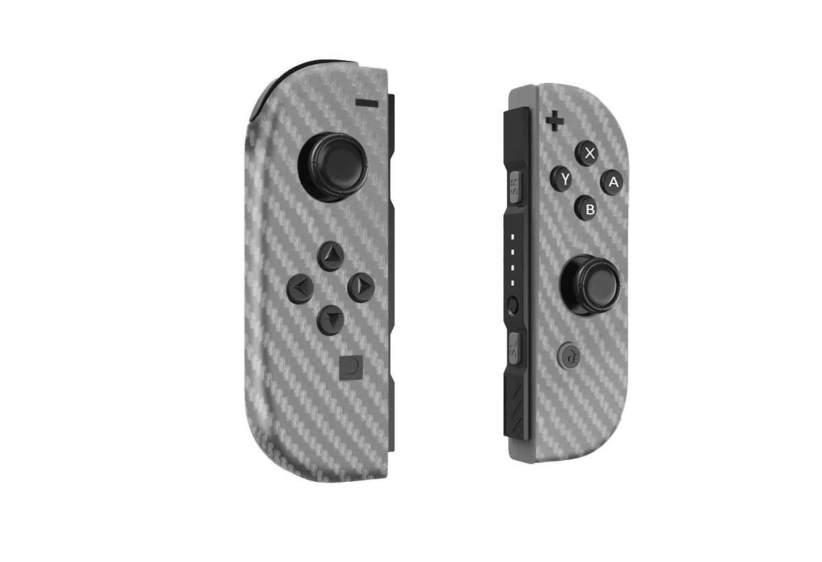 Fibra Carbono Gris Skin Nintendo Switch (2017)