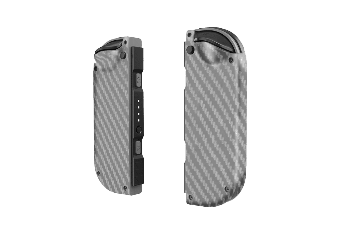 Fibra Carbono Gris Skin Nintendo Switch (2017)