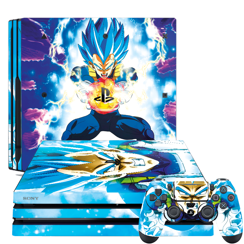 Dragon Ball Vegeta Skin Playstation 4 Pro Xonebrand