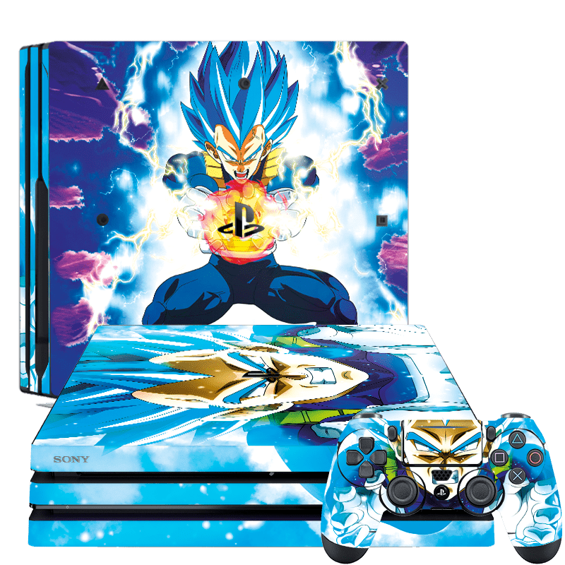 Dragon Ball Vegeta PS4 Pro Bundle Skin