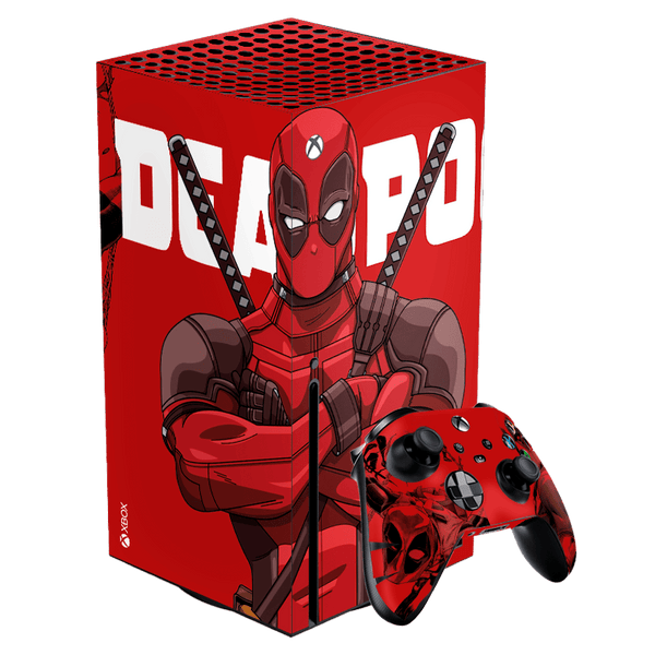 Deadpool Skin Xbox Series X Xonebrand