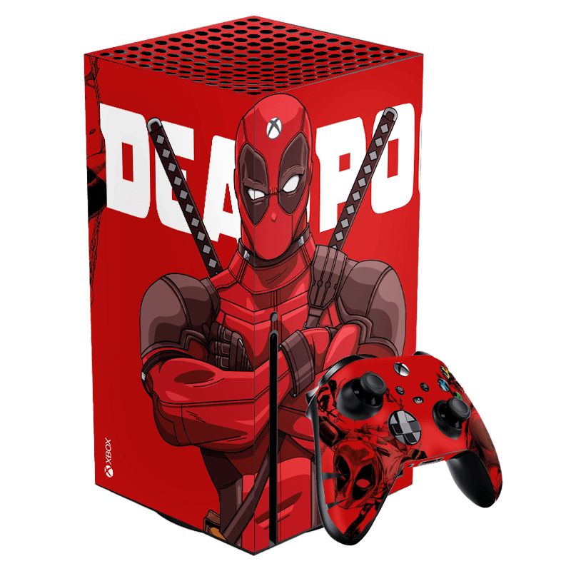 Deadpool Skin Xbox Series X Xonebrand