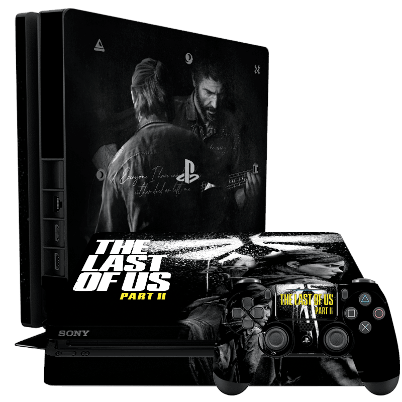 The las of Us II Skin Playstation 4 Slim