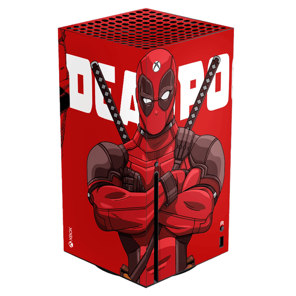 Deadpool Skin Xbox Series X Xonebrand