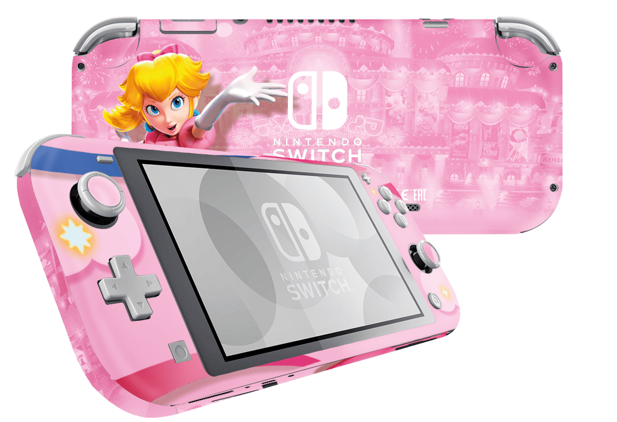 Princesa Peach Skin Nintendo Switch Lite