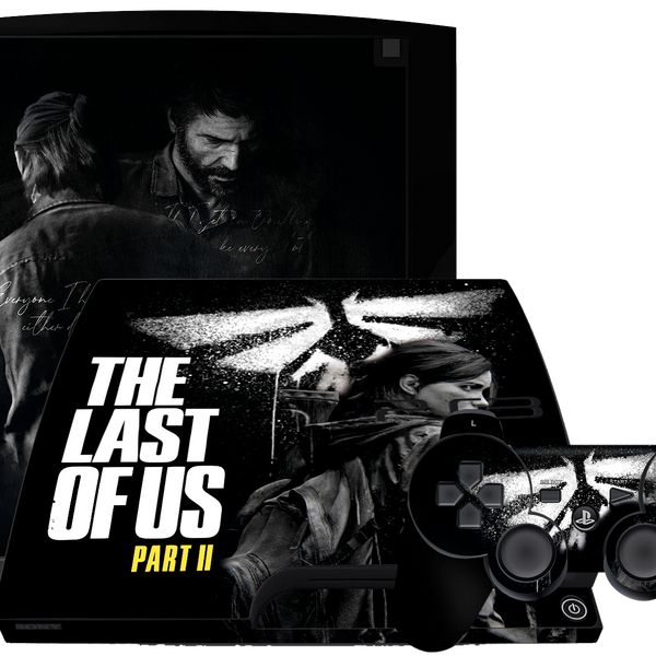 The las of Us II Skin Playstation 3 Slim