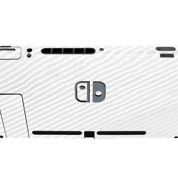 Fibra Carbono Blanco Skin Nintendo Switch (2017)