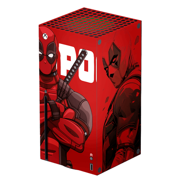Deadpool Skin Xbox Series X Xonebrand