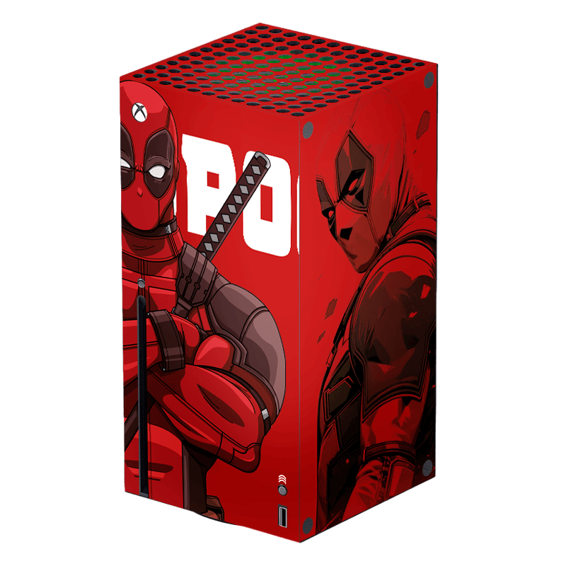 Deadpool Skin Xbox Series X Xonebrand