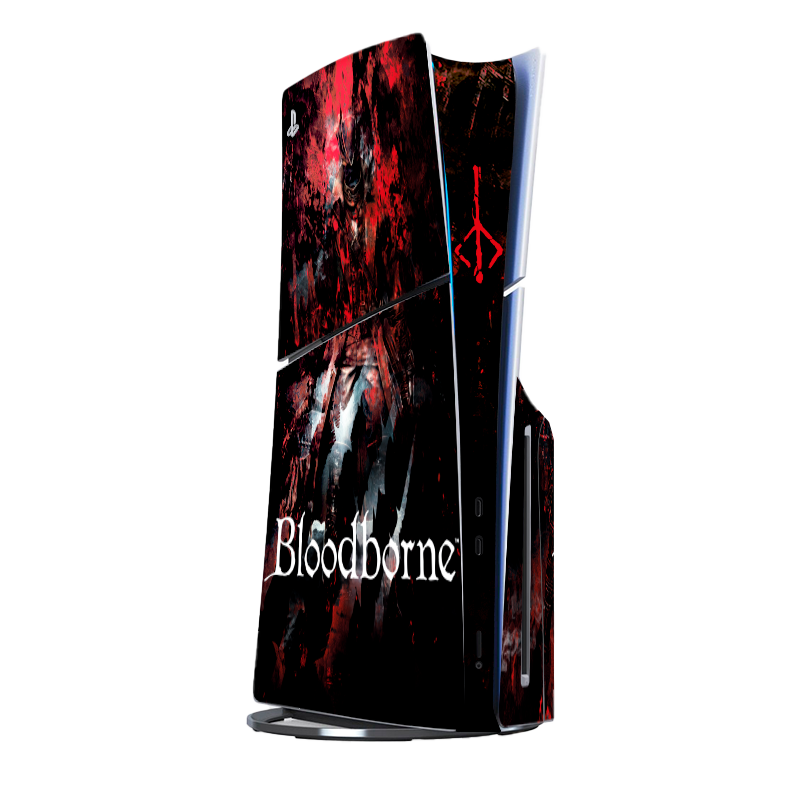 Bloodborne Skin Playstation 5 Slim Xonebrand
