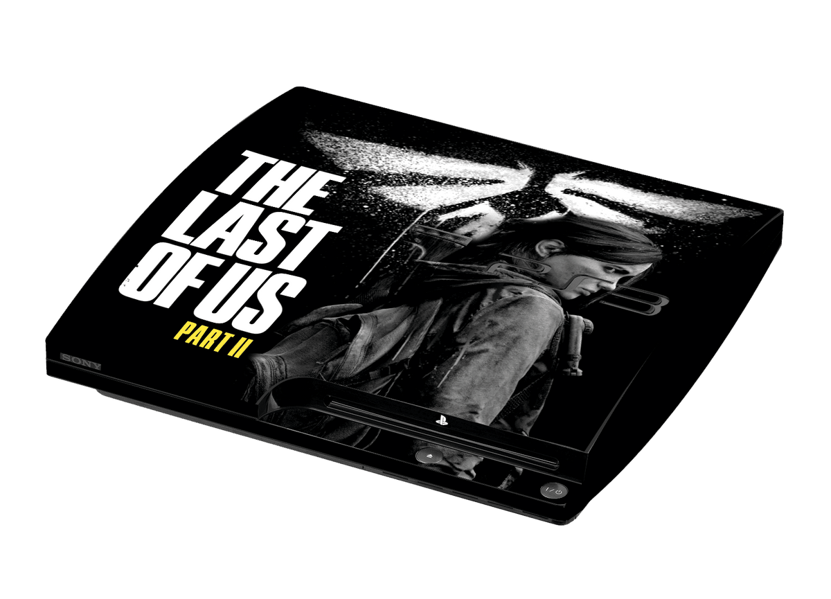 The las of Us II Skin Playstation 3 Slim Xonebrand
