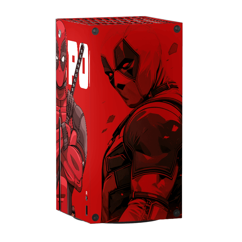 Deadpool Skin Xbox Series X Xonebrand
