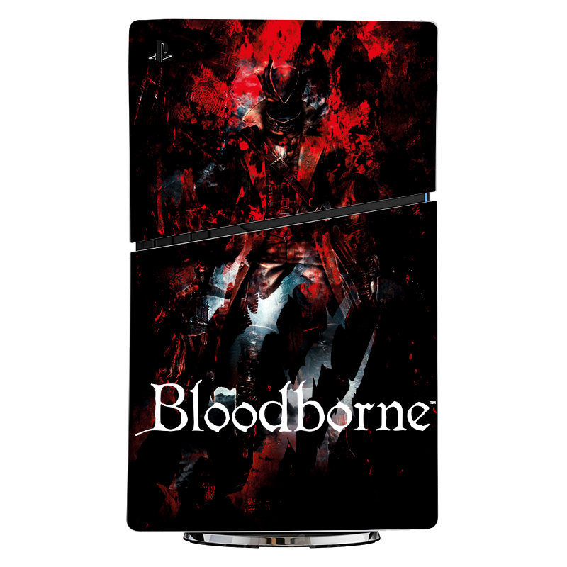 Bloodborne Skin Playstation 5 Slim Xonebrand
