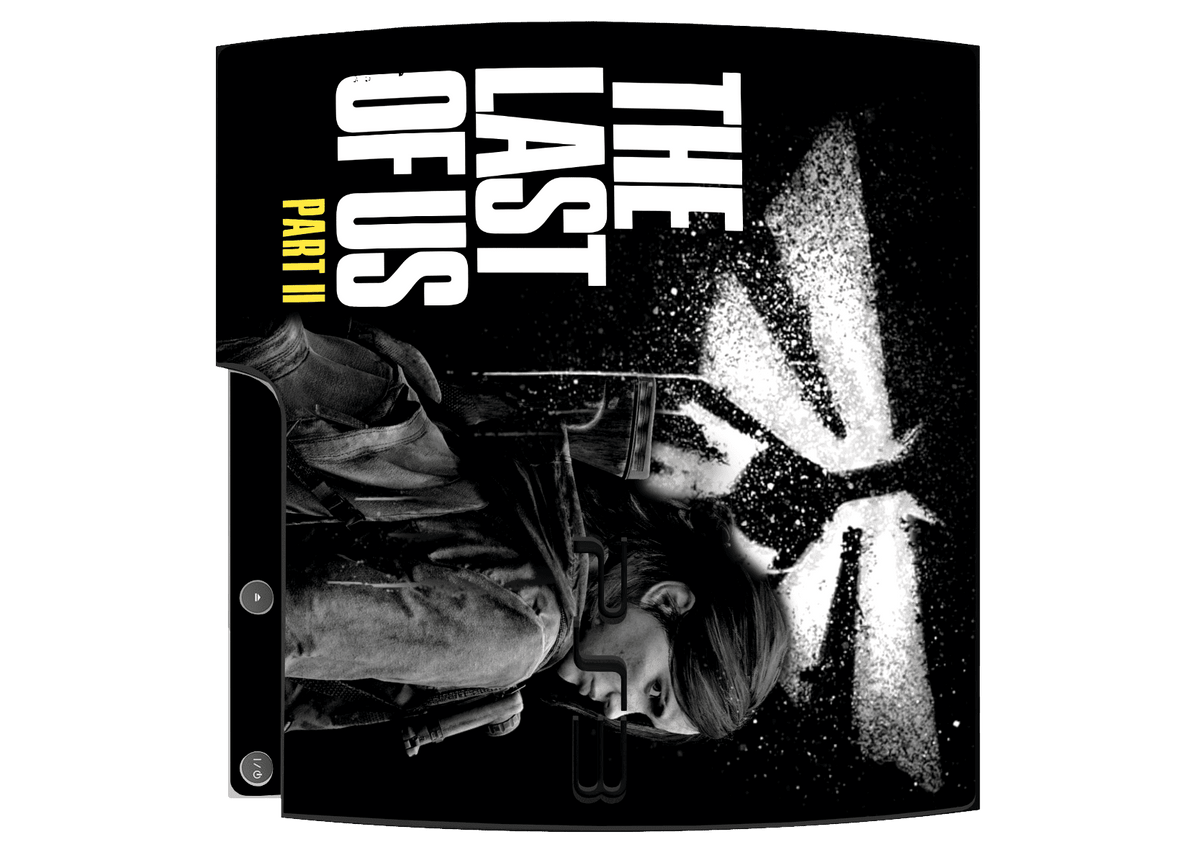 The las of Us II Skin Playstation 3 Slim Xonebrand