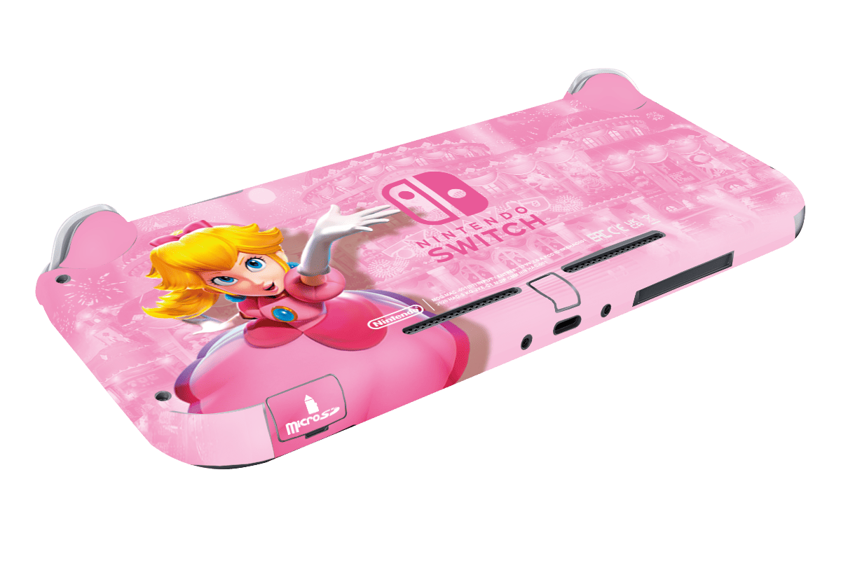 Princesa Peach Skin Nintendo Switch Lite Xonebrand